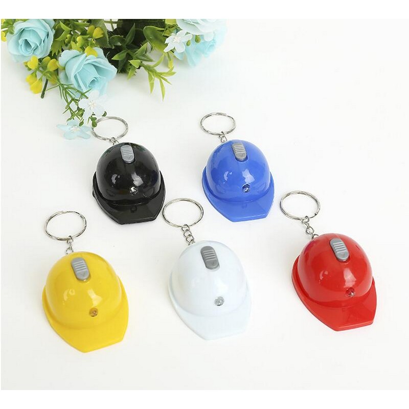 Helmet Flashlight Bottle Opener With Keychain