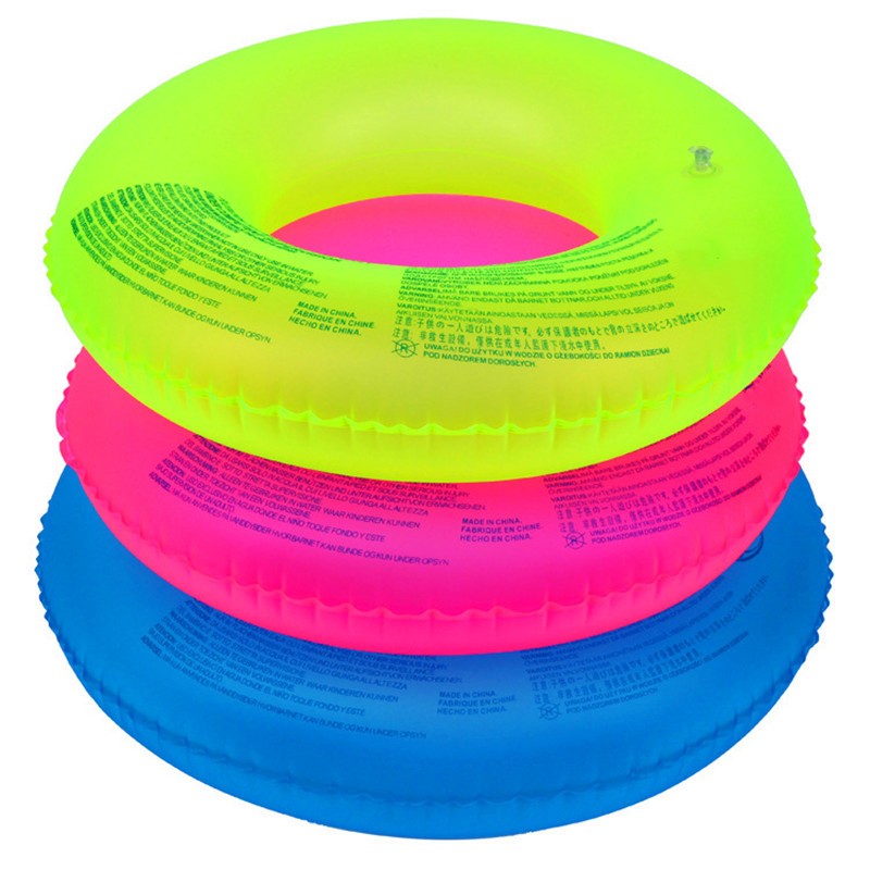 Inflatable Neon Tubes Swim Ring