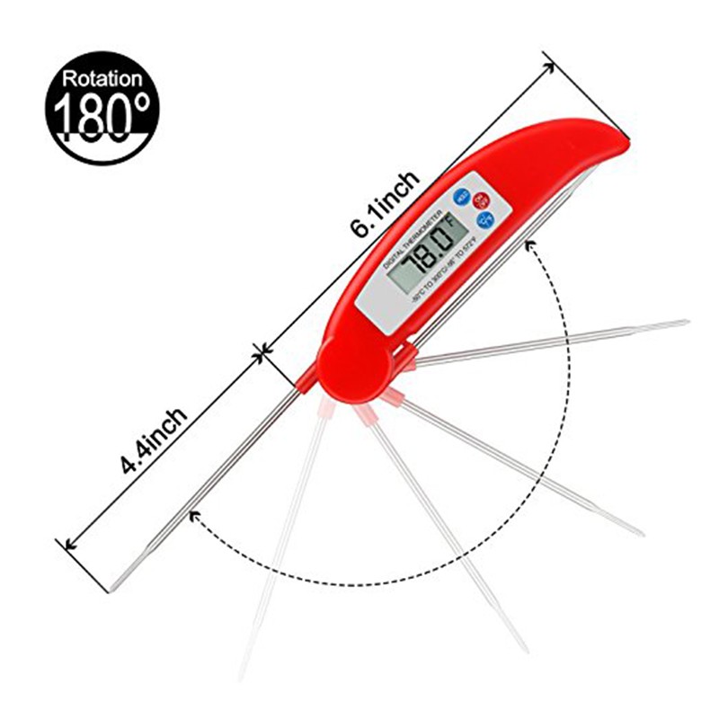 Instant Read Digital Probe Food Thermometer