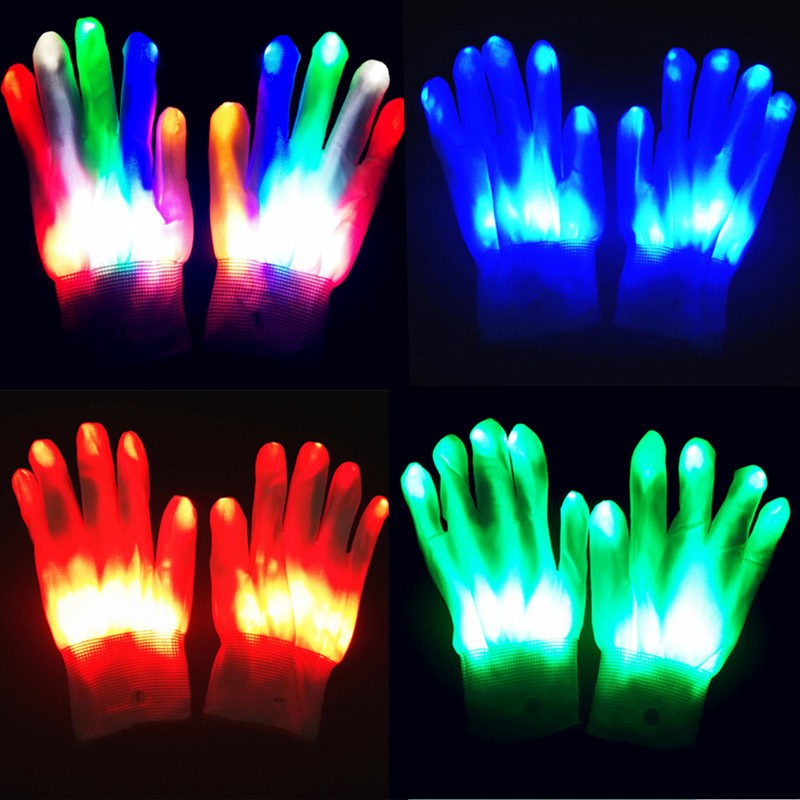Light Up LED Gloves