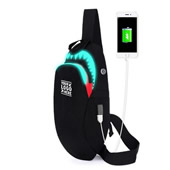 Luminous Sling Purse with Charging Port
