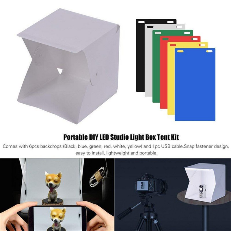 Mini Portable LED Studio Photo Box