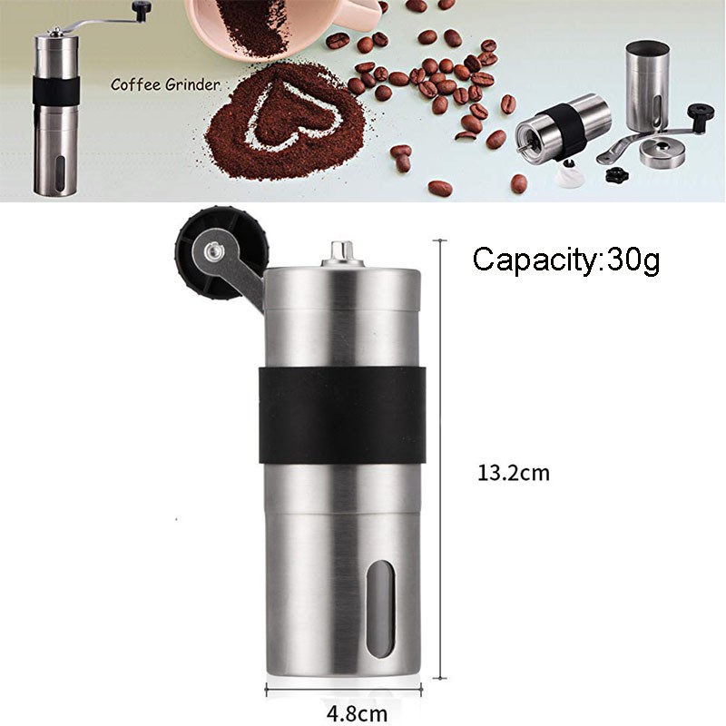 Mini Stainless Steel Manual Coffee Grinder