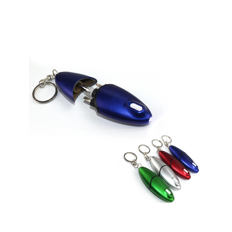 Mini Tool Set Led Keychain