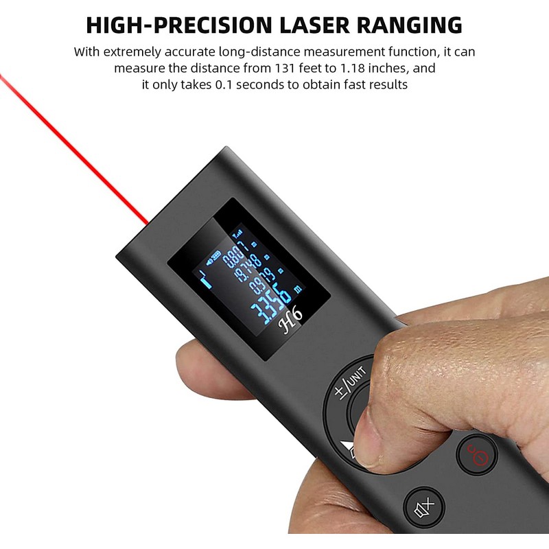 Mini USB Rechargeable Laser Distance Meter