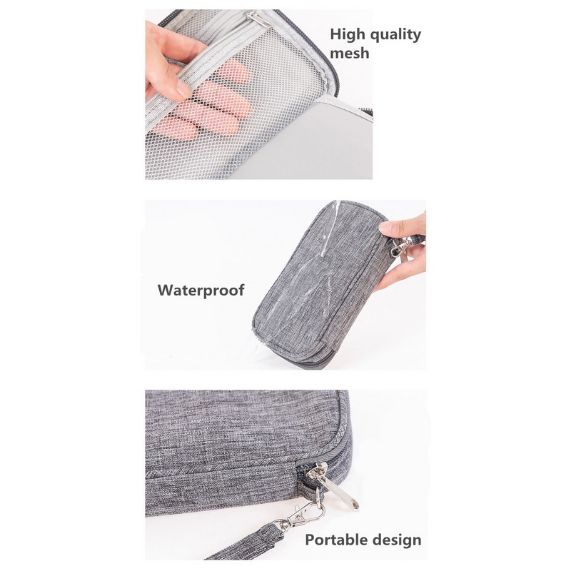 Multi-function Data Cable Charger Storage Bag