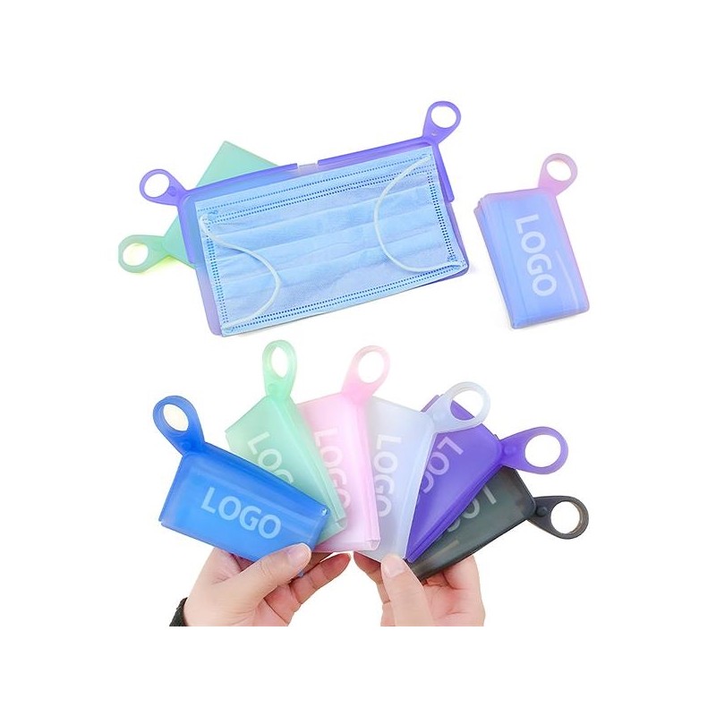 PPE Silicone Portable Mask Keeper Folder Face Mask clip