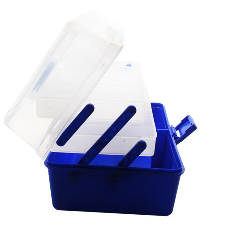 Portable 3 Layer Tackle Box Organizer