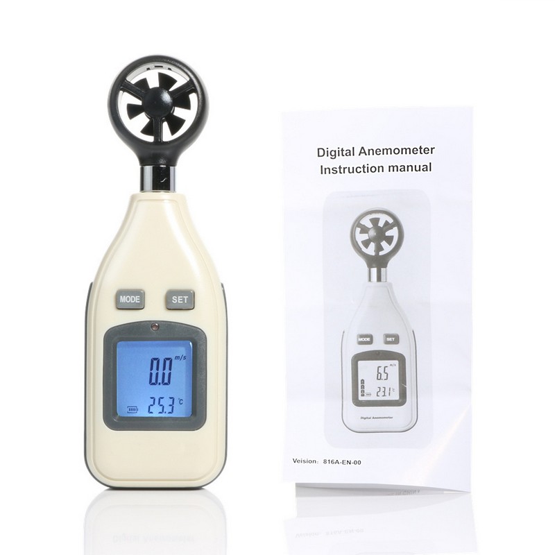 Portable Digital Handheld Anemometer/Thermometer Meter