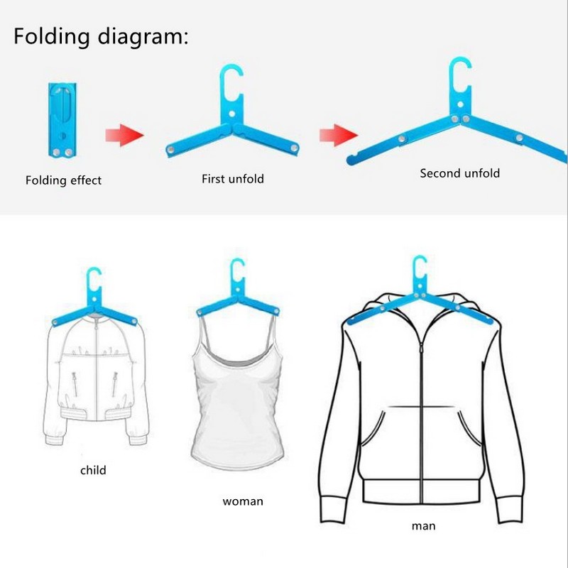 Portable Metal Folding Hanger