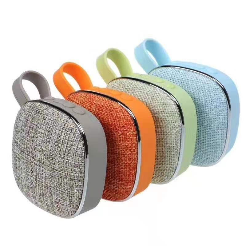 Portable Square Fabric Bluetooth Speaker