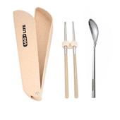 Portable Stainless Steel Tableware Set