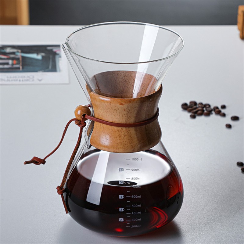 Pour Over Coffee Maker 6 Cups