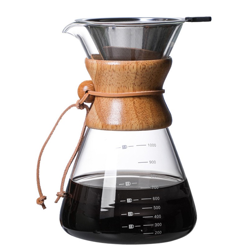 Pour Over Coffee Maker 6 cups