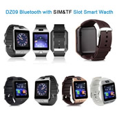 SD/SIM Card Slot Bluetooth Smart Watch with Camera