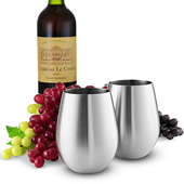 Seamless Stainless Steel Wine Tumbler