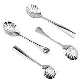 Shell-shaped Stainless Steel Spoon