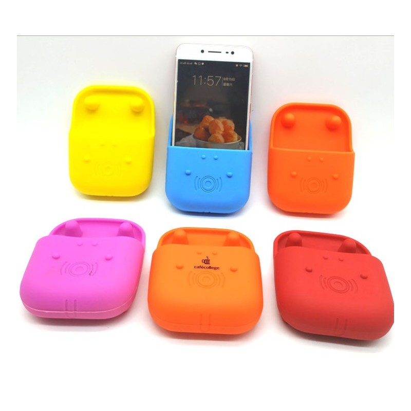 Silicone Hippo Phone Loud Speaker/Stand