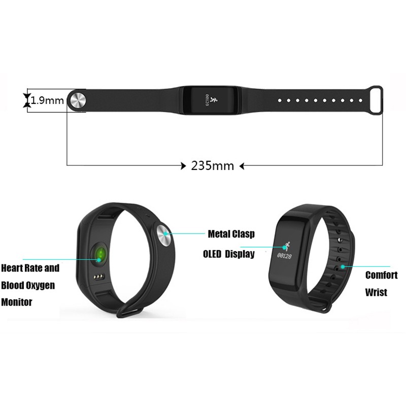 Smart Bluetooth Wristband/Monitor Watch