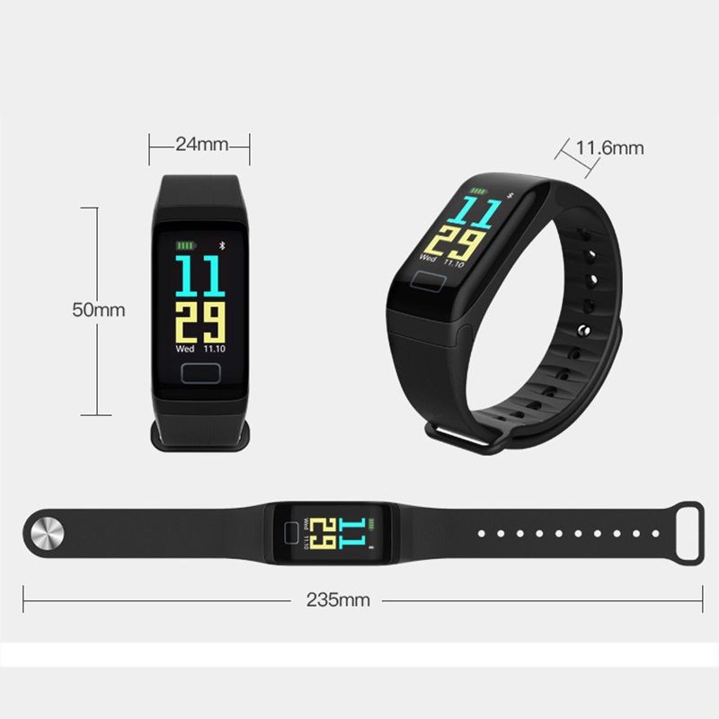 Smart Color Screen Fitness Tracker Bracelet/Health Monitor
