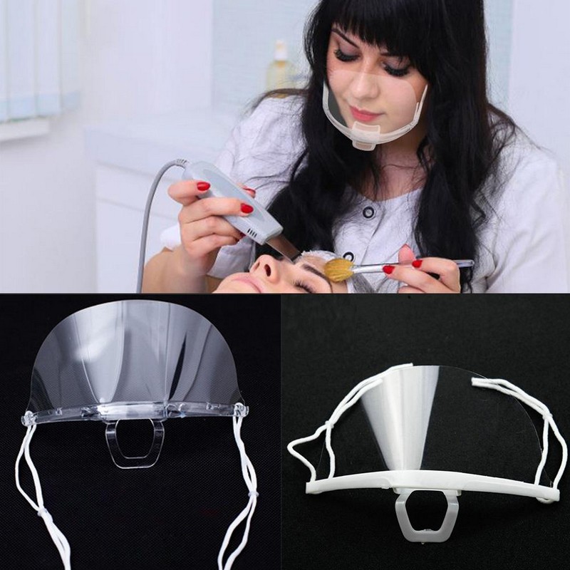 Smiling Transparent Mask/Anti- fog Face Shield
