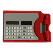 Solar calculator/Business Card Holder