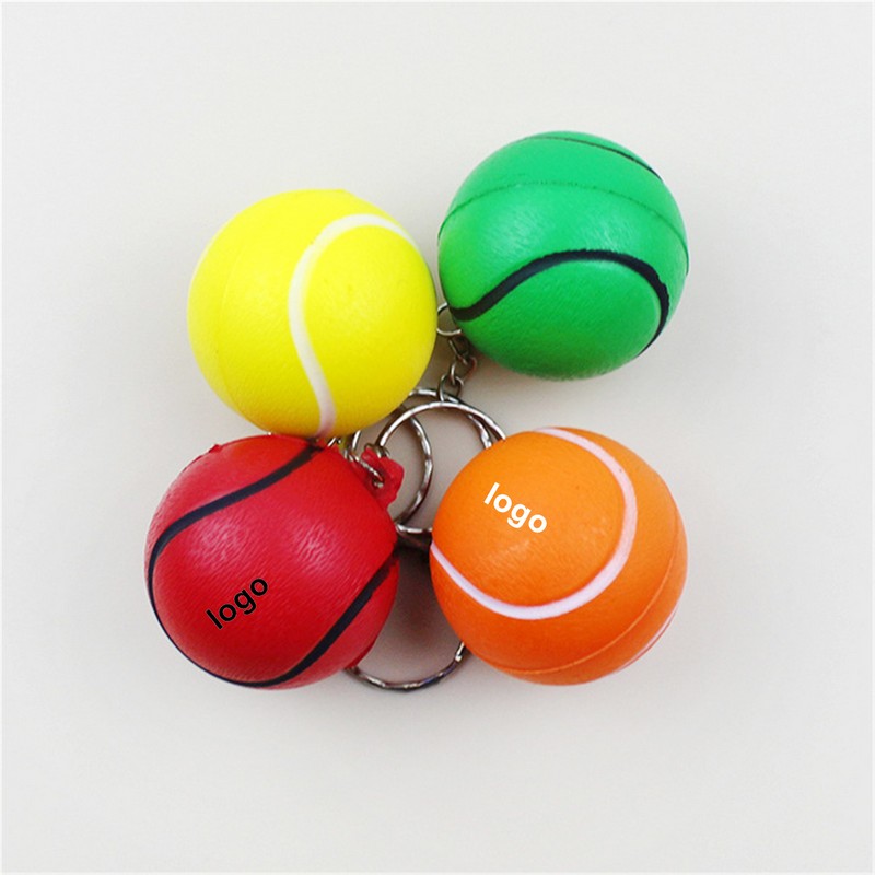 Stress Ball Reliever Keychain