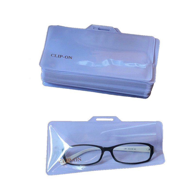 Transparent Plastic Glasses Bag/Pouch