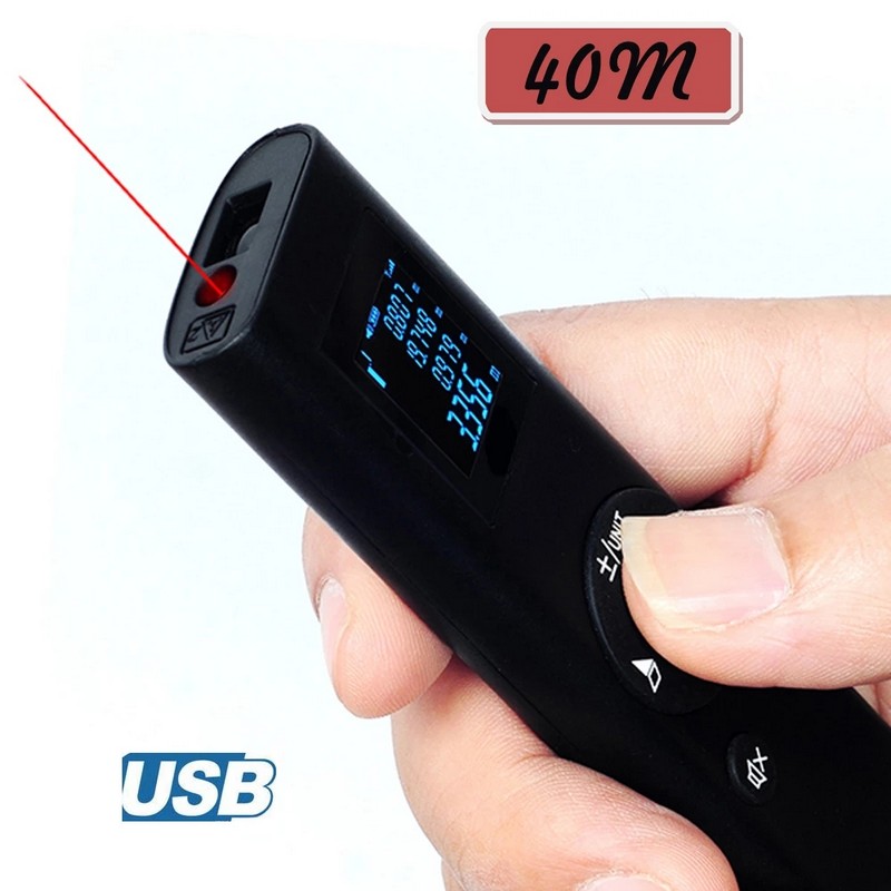USB Charging Rangefinder - 40 Meters