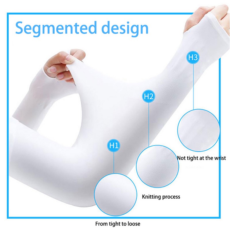 UV Protection Cooling Arm Sleeves Sun Sleeves