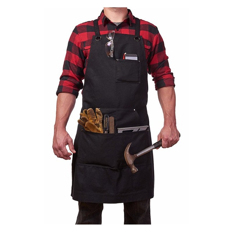 Waxed Canvas BBQ Grill Apron
