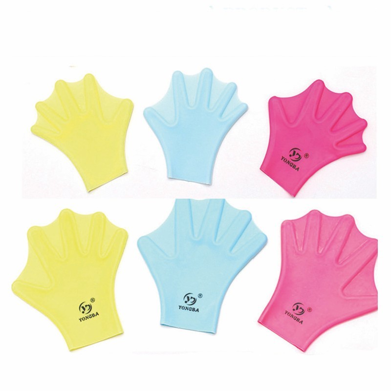 Webbed Full Finger Swimming Gloves