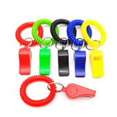 Spiral Bracelet And Keychain Whistle
