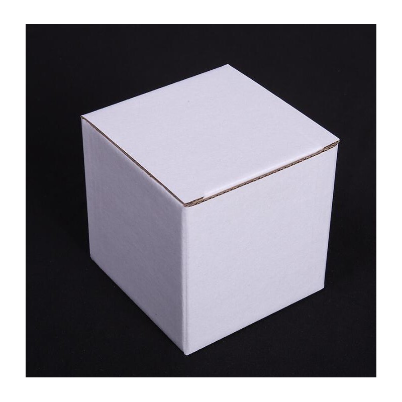 White B-Flute Corrugated Box