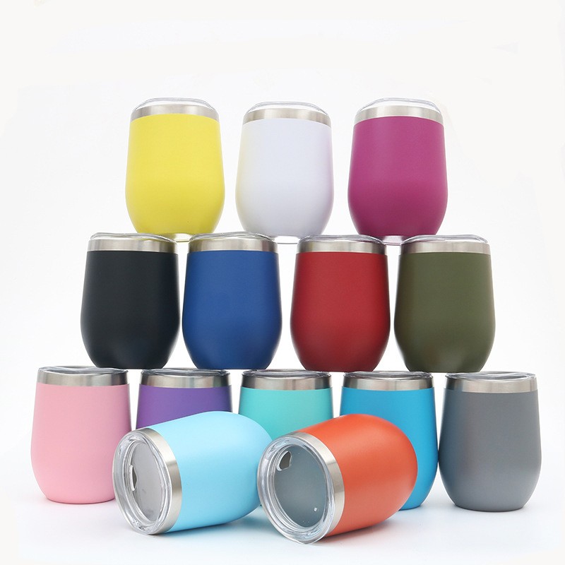 12 OZ Stainless Wine Tumbler