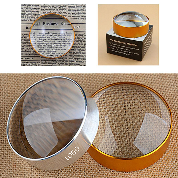 6x Paper Pressing Magnifier Loupe