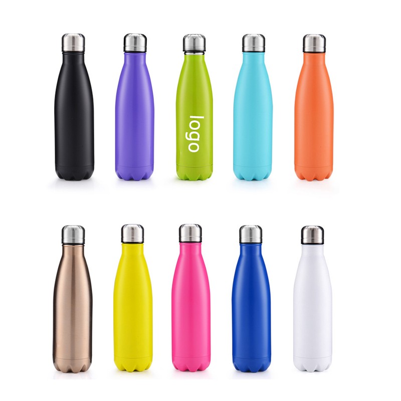 17 OZ Stainless Steel Cola Bottles