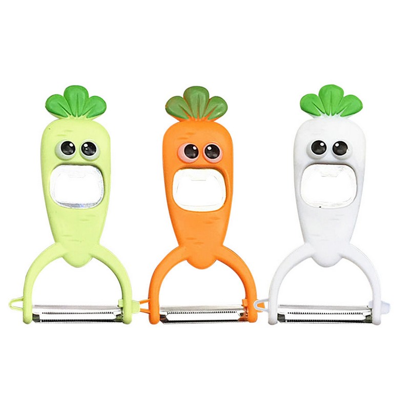 2 in 1 Carrot Shape Peeler
