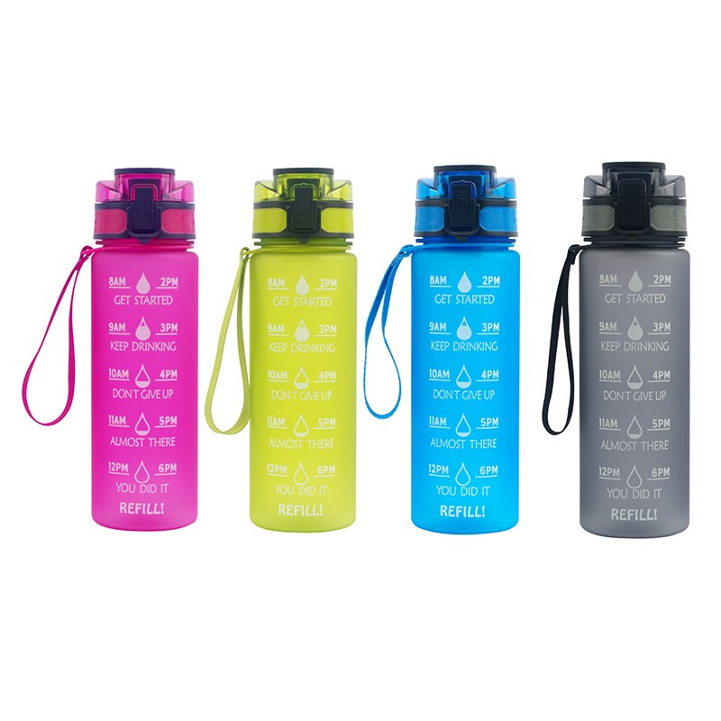 24 OZ Motivational Water Bottle