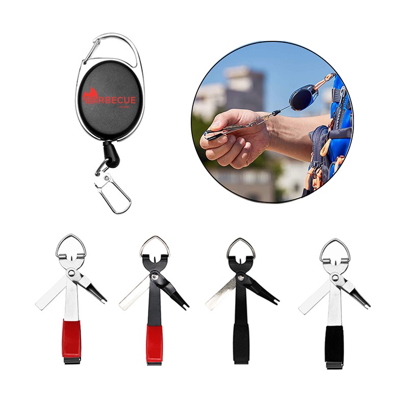 3 In 1 Sub-Line Scissors With Telescopic Buckle Set