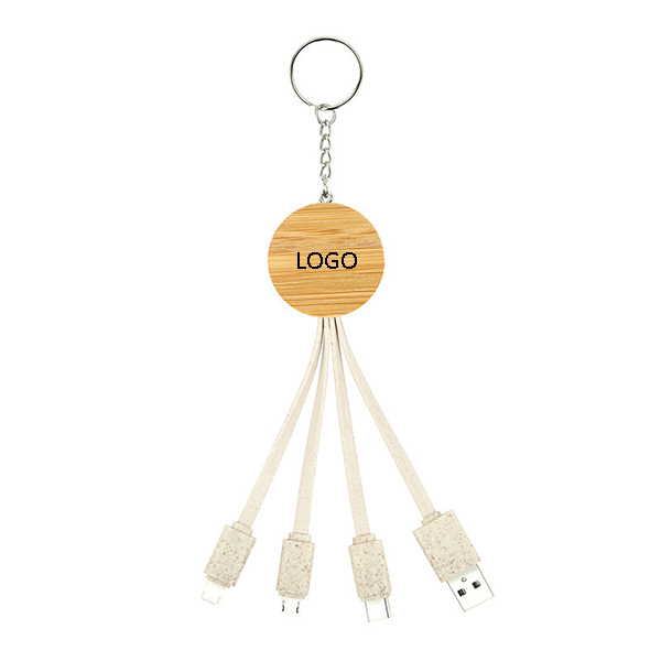 Eco-Friendly 4-in-1 Charging Cable
