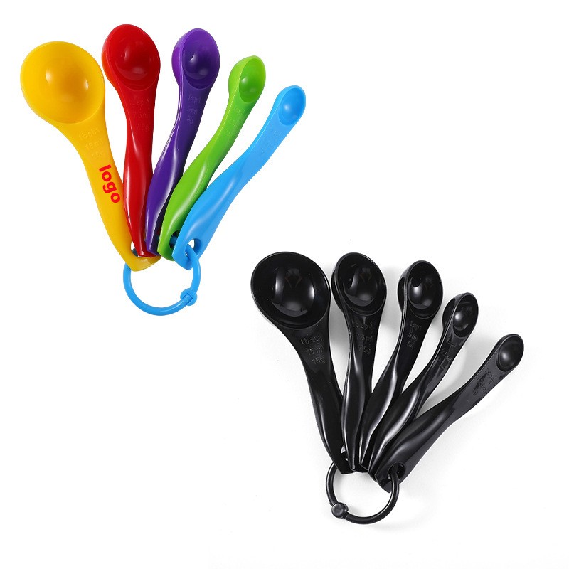 5 Pieces Plastic Measuring Spoons