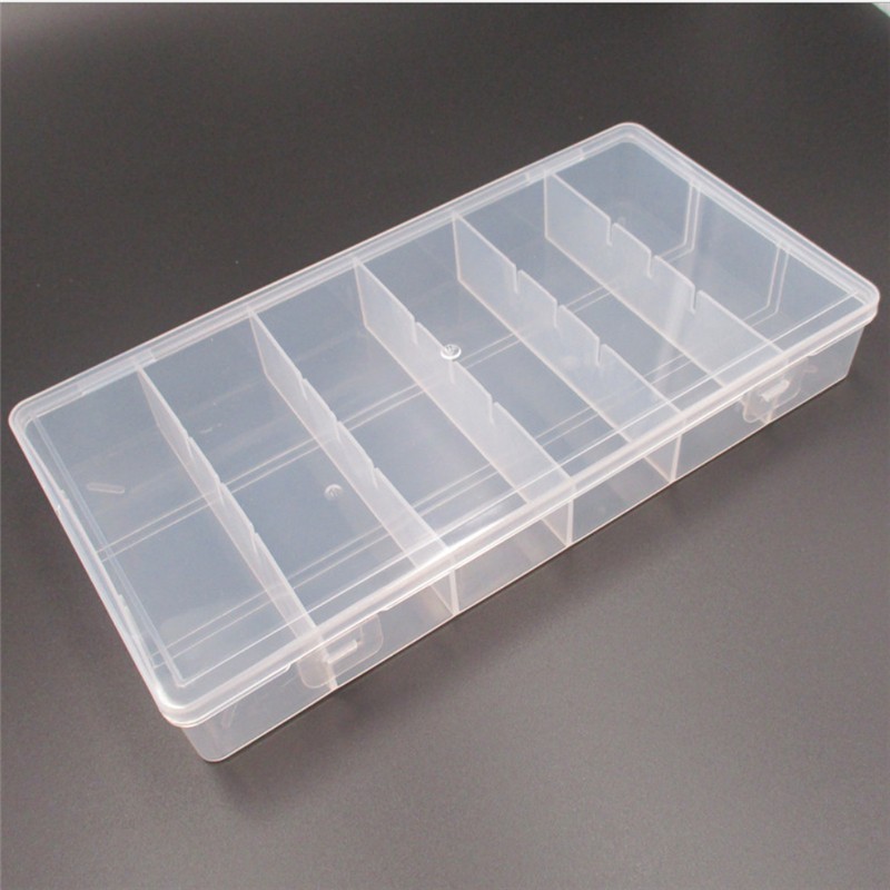 6 Compartments Visible Tackle Box