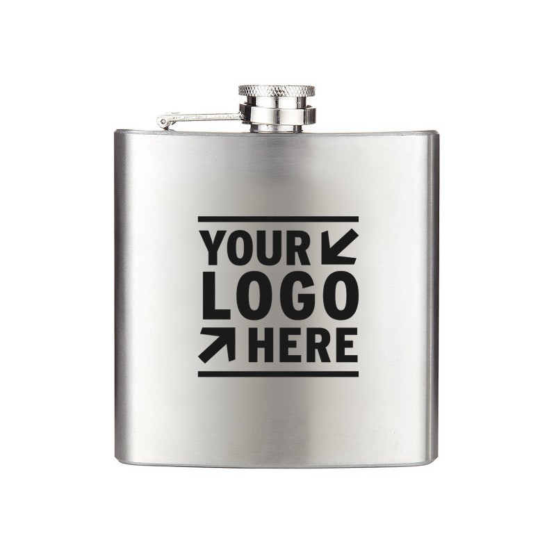 6 oz Stainless Steel Hip Flask