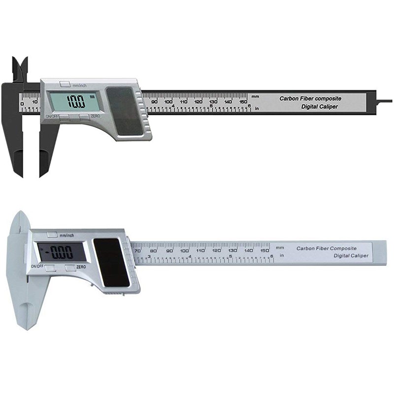 6"/150mm Digital Solar Vernier Caliper/Micrometer