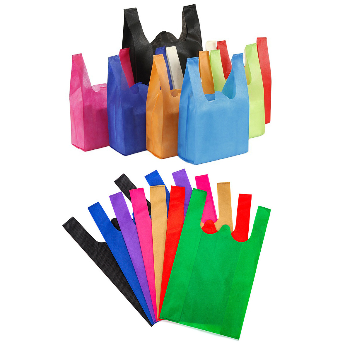 Reusable Non-woven Grocery Tote Bags