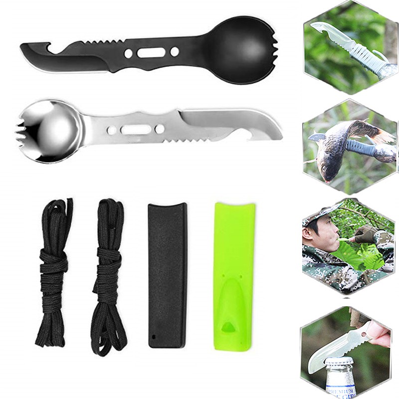 8 in 1 Outdoor Multi-Tool Cutlery Combo
