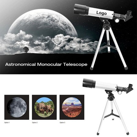 90X Portable Astronomical Refractor Tabletop Telescope