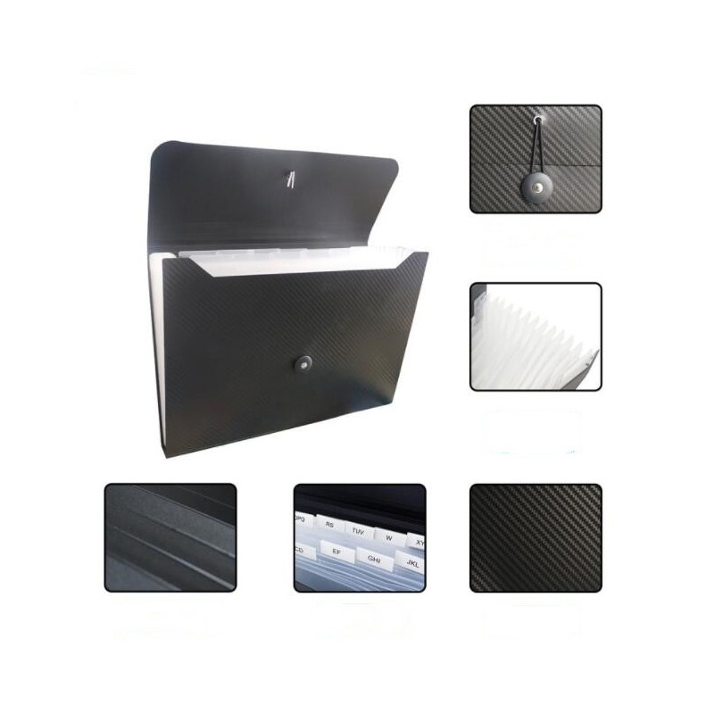 A4 Multifunctional Portable File Storage Bag