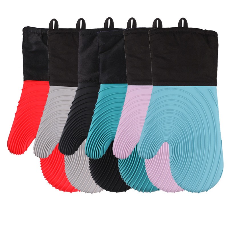 BBQ Kitchen Oven Mitts Insulation Gloves